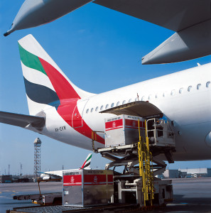 Emirates SkyCargo loading