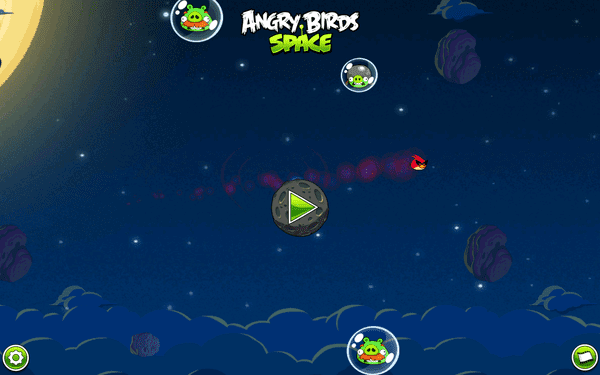Angry Birds Space available