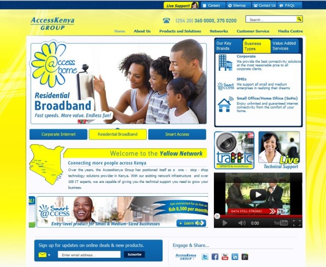New AccessKenya Website