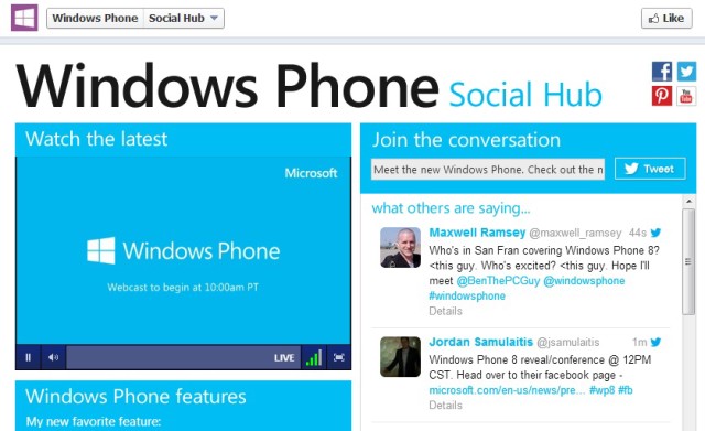 Windows phone 8 launch