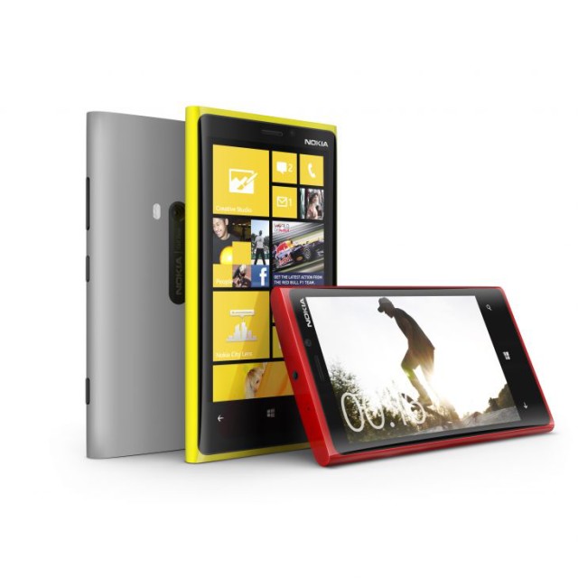 Nokia Lumia 920 colours