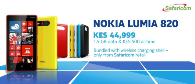Nokia Lumia 820 Safaricom Offer