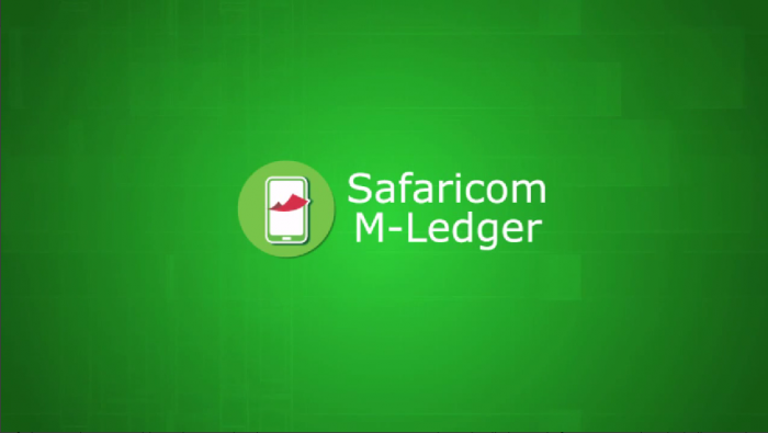 Safariccom M-ledger app