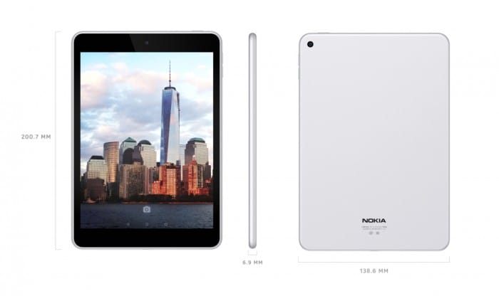 The Nokia N1 Android tablet looks remarkably similar to the Apple iPad mini.