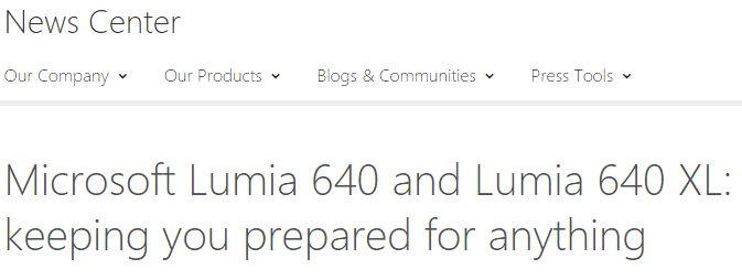 Lumia 640, Lumia 640 XL