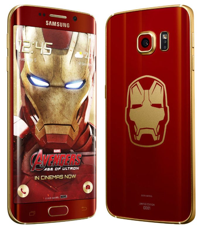 Samsung Galaxy S6 Edge Iron Man Limited Edition 2