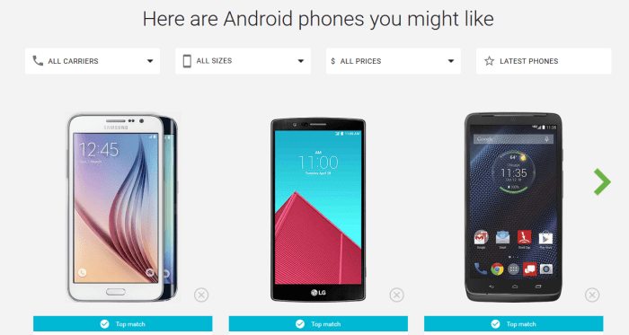 android phone choosing tool 5