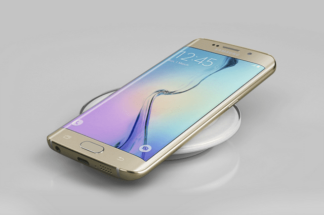 Galaxy S6 Edge Qi charging