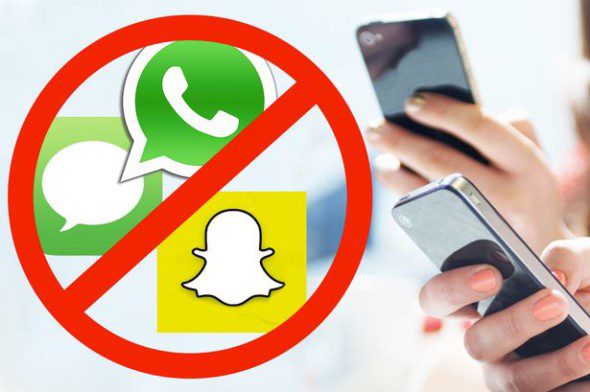 Messaging app bans