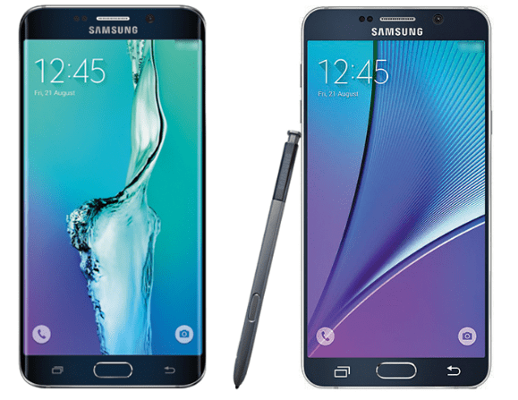 Galaxy Note 5 and Galaxy S6 Edge Plus press images 1