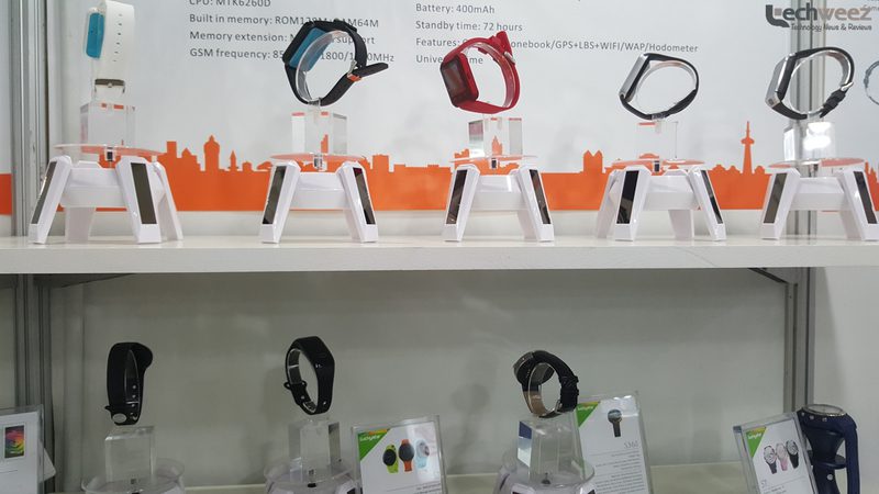 Smartwatches on display