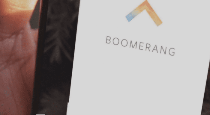 Instagam Boomerang