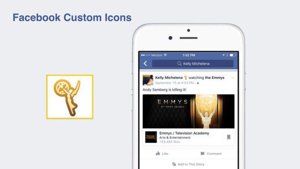 facebook custom icons