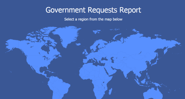 facebook government report