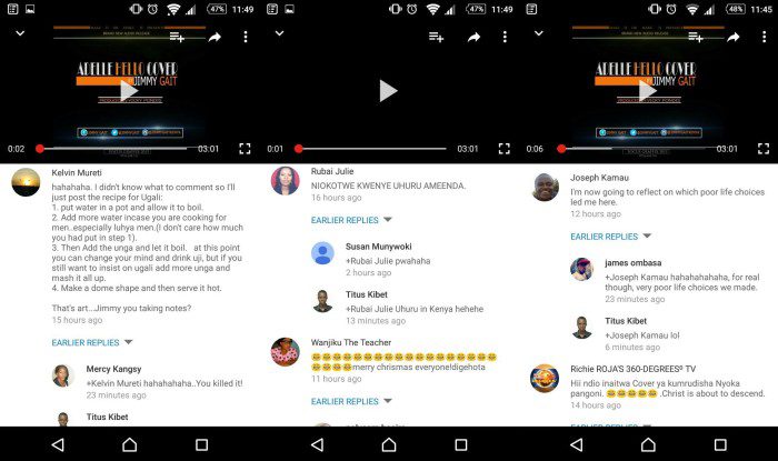 Jimmy Gait hello cover youtube comments