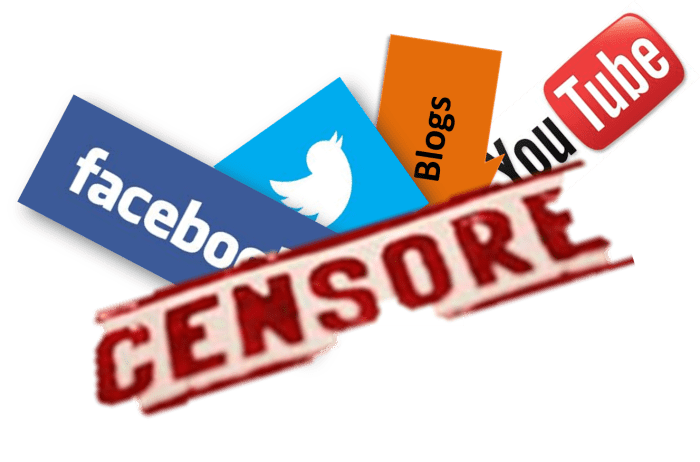 social media monitoring and censorship