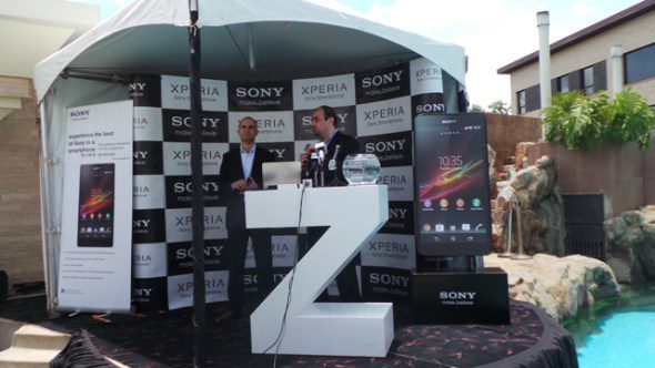 The launch of the Xperia Z in Kenya in March 2013