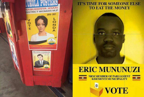 uganda elections posters
