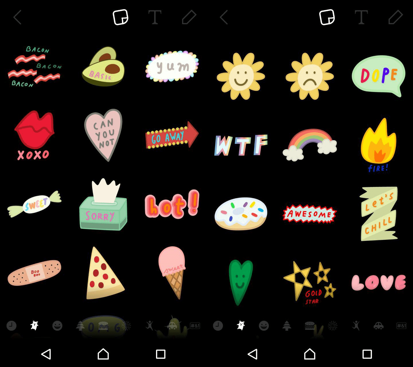 ik heb dorst verdamping produceren Snapchat adds a ton of stickers for you to add to your snaps