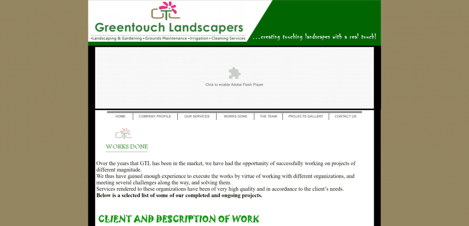 Greentouch website