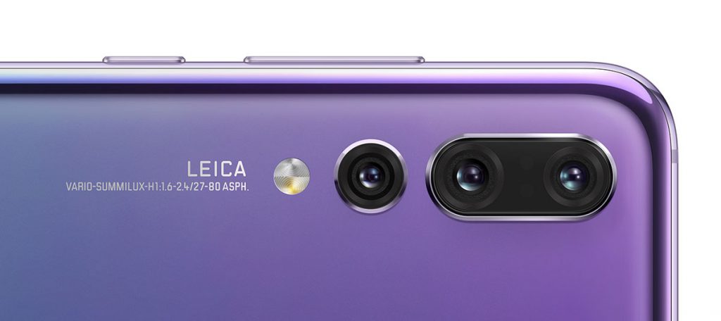 Huawei P20 Pro cameras