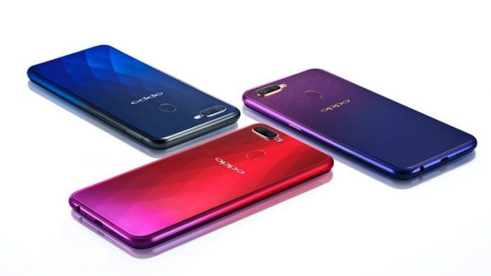 OPPO F9 Colours