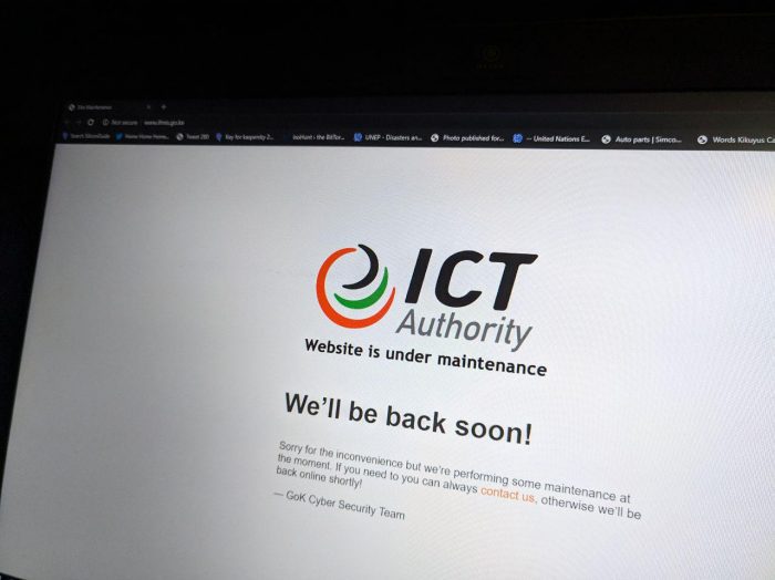 ICT authority hacked government websites
