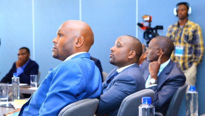 Delegates at the CFO roundtable follow proceedings