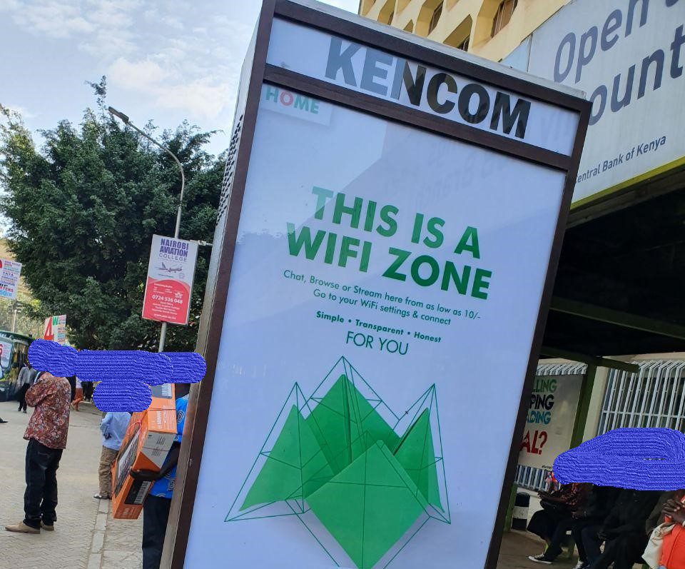 Safaricom Wifi Zone