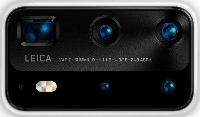 Huawei P40 camera layout