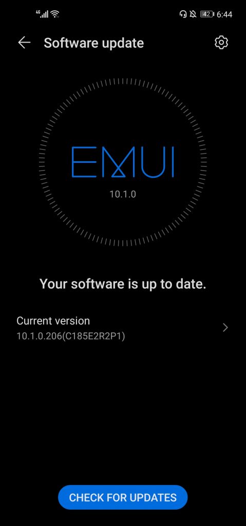 EMUI 10.1 update Huawei Nova 7i