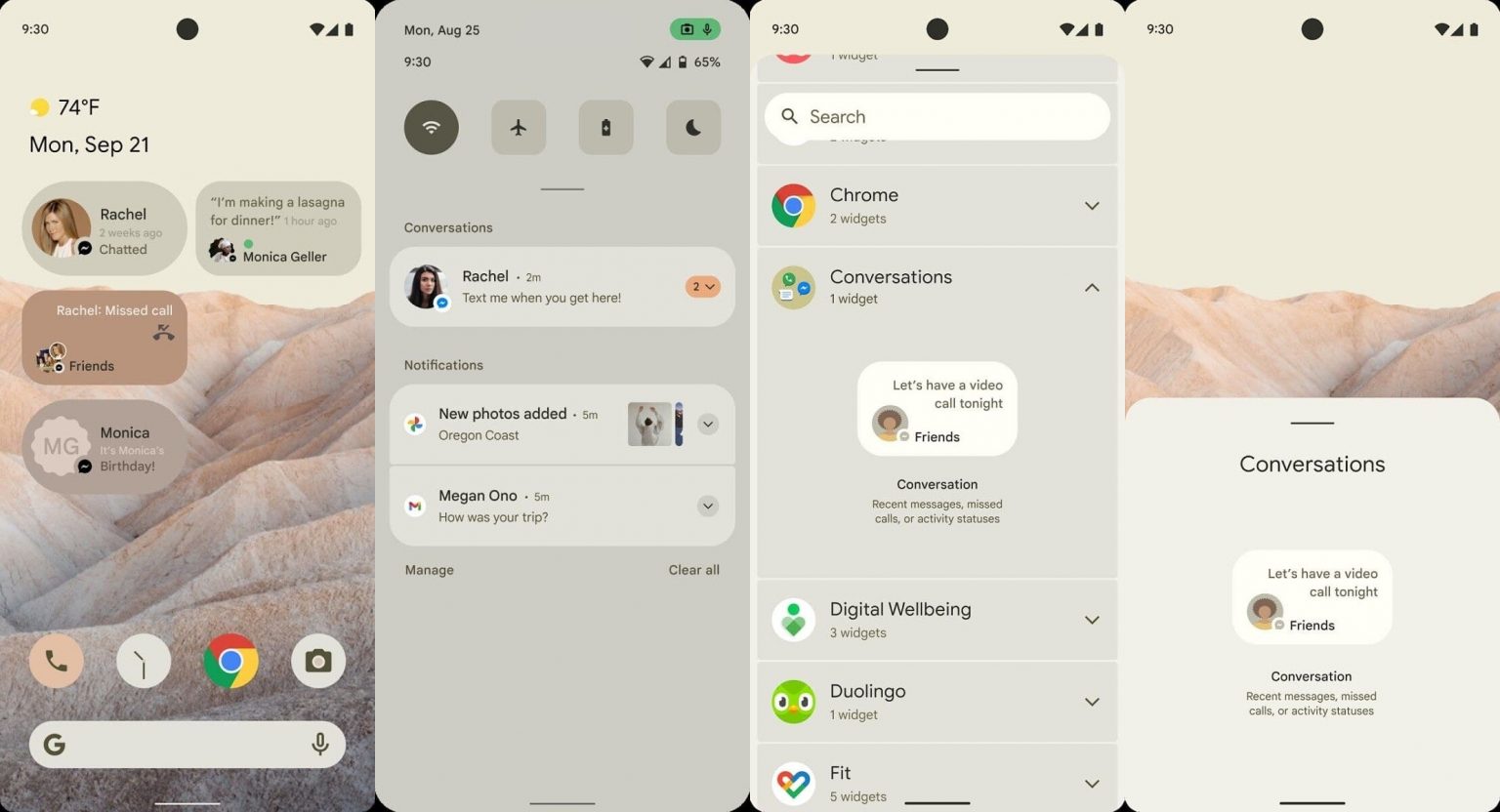 Alleged Android 12 Screenshots Highlight New User Interface