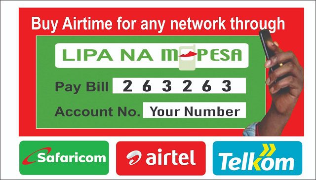Buy airtime via mpesa - Techweez