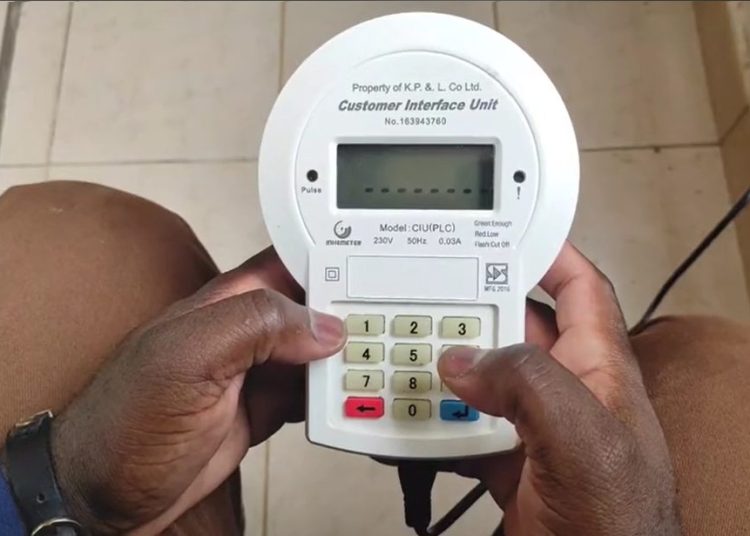 how to update your prepaid token meter