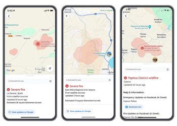 google wildfire tracker
