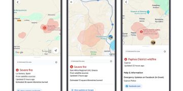 google wildfire tracker