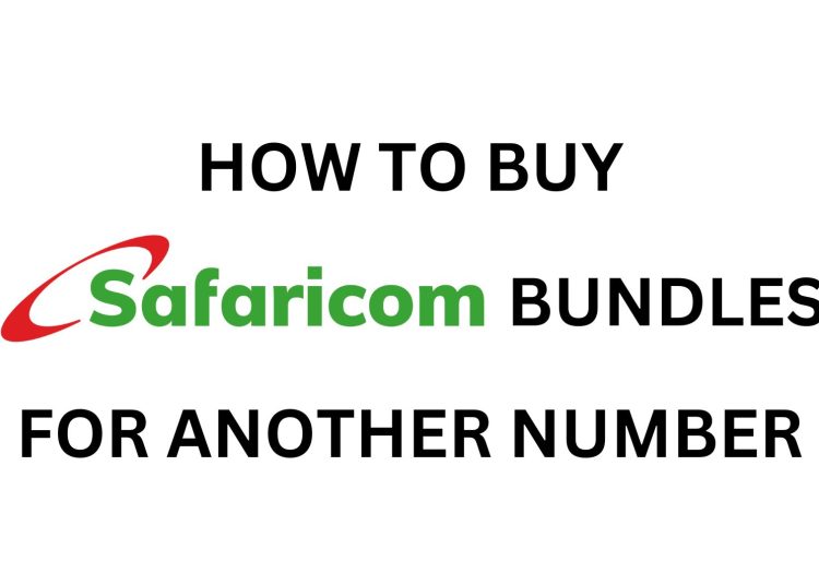How to buy Safaricom bundles for another number