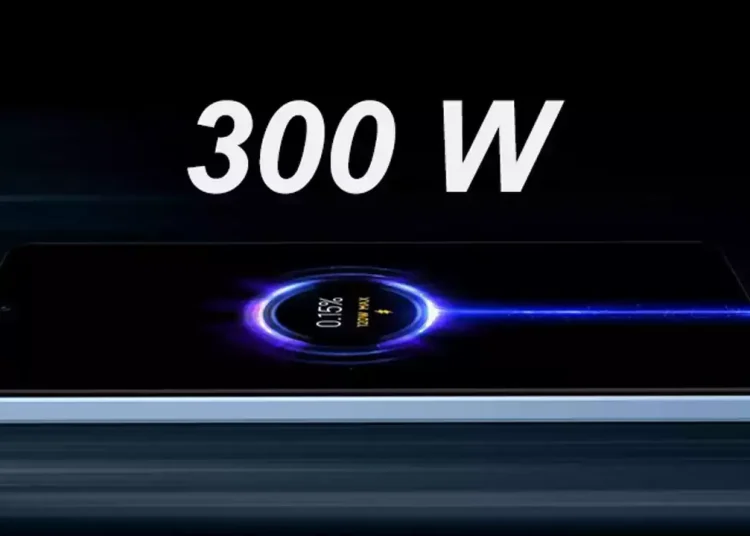 300W charging realme