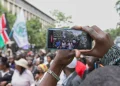social media protests Kenya