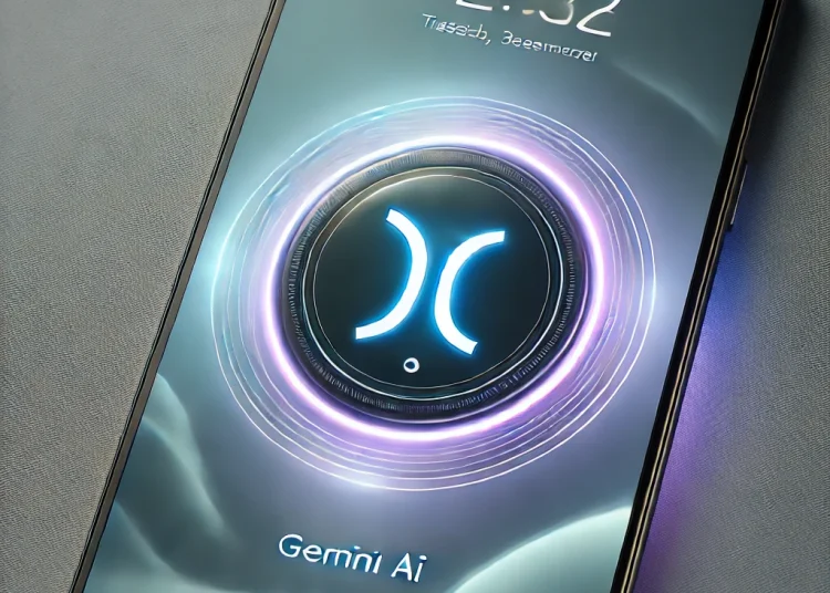 Gemini AI button