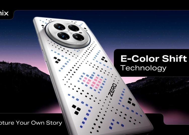Infinix is Bringing Color-Changing Back Covers Powered by E-Color Shift 2.0 Tech