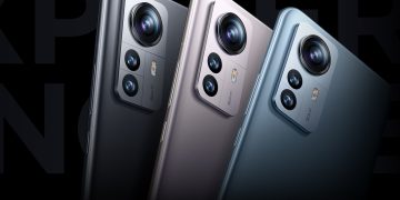 Image of 3 Xiaomi phones showing rear cameras