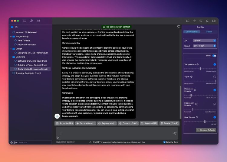 OpenAI has opened the ChatGPT desktop app for Windows to all users, adding new features
