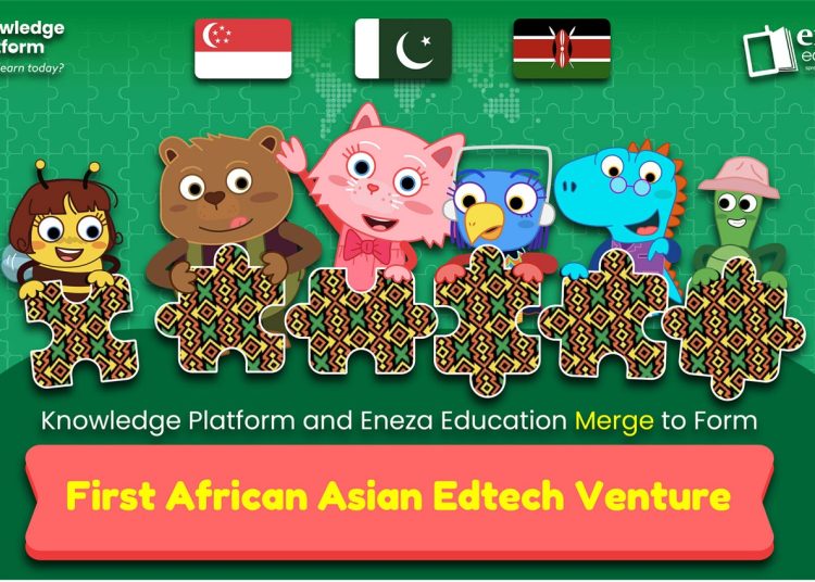 eneza education from Kenya and Knowledge Platform from pakistan merge