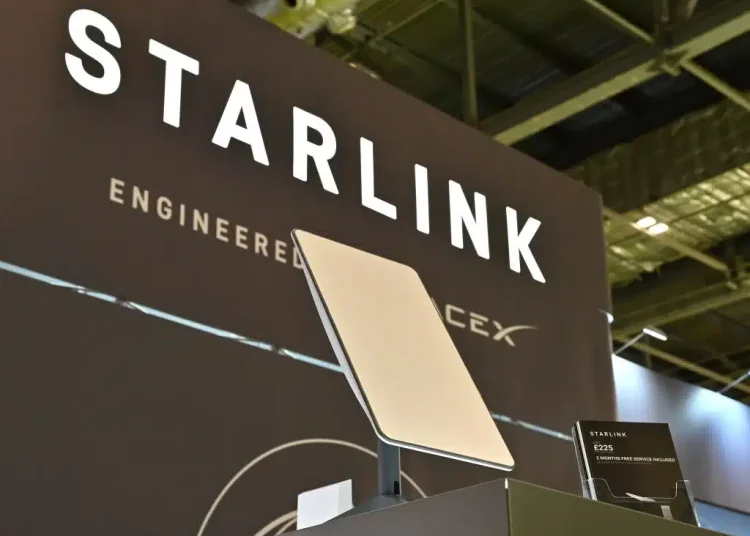 Image of Starlink mini satellite in Nairobi