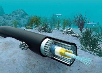 Undersea internet cable