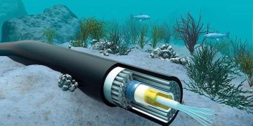 Undersea internet cable