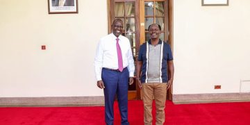 William Kabogo with William Ruto at State House
