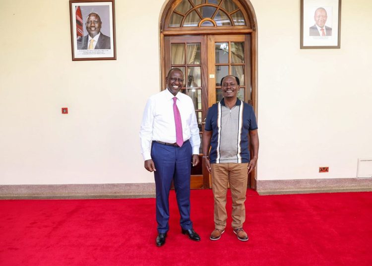 William Kabogo with William Ruto at State House