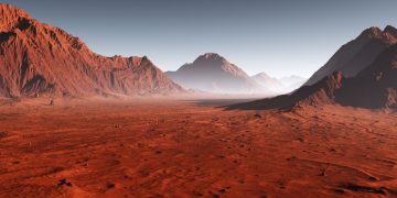 A photo of Planet Mars